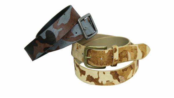 кожаный ремень из искусственного конского волоса