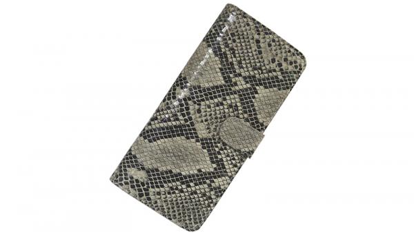 кошелек со змеиным тиснением из искусственной кожи