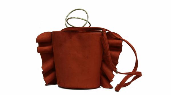 сумка через плечо бархатная