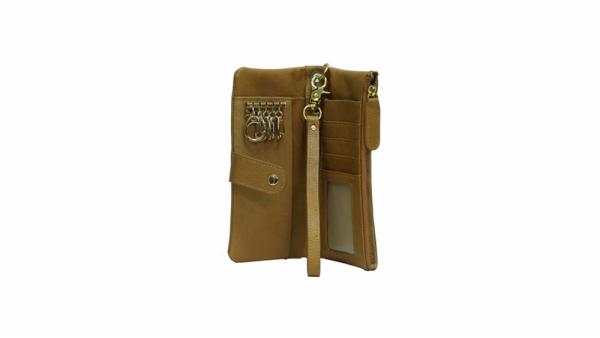 кожаный футляр для ключей