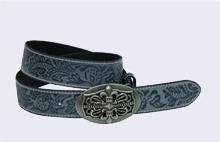 рельефный кожаный ремень