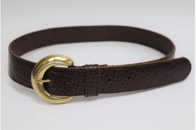 Рельефный кожаный ремень