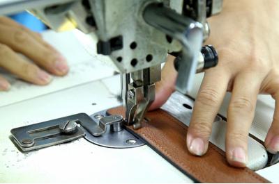 Рельефный кожаный ремень