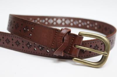 Ажурный кожаный ремень