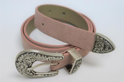 Ремень из коровьей замши