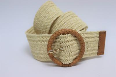 богемный соломенный ремень