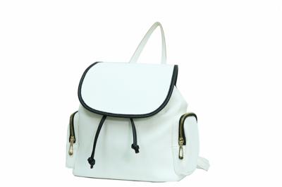 белый рюкзак из искусственной кожи